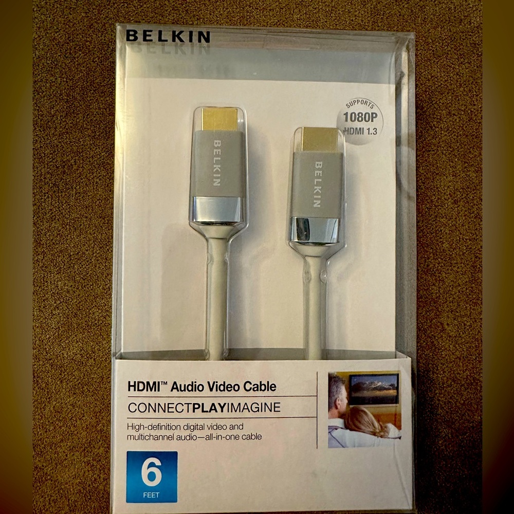 Belkin SEALED hdmi cable 6 feet